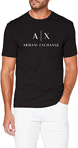 Armani Exchange 8nztcj Camiseta, Negro (Black 1200), XL para Hombre