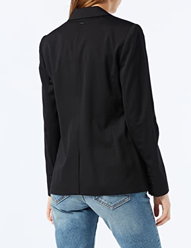 Armani Exchange Armani Blazer Chaqueta de Traje, Negro (Black 1200), 42 (Talla del Fabricante: 6) para Mujer