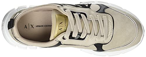 Armani Exchange Speed Runner, Zapatillas Mujer, Q032, 38.5 EU