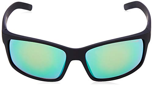 Arnette 0AN4202 447/3R 62 Gafas de Sol, Negro (Fuzzy Black/Lightgreenmirrorgreen), Unisex-Adulto