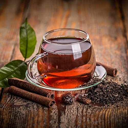 Aromas de Té - Té Rojo Pu Erh con Trozos de Canela Antioxidante con Efecto Afrodisíaco Estimulante, 100 gr.