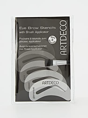 Artdeco Eye Brow Stencils With Brush Applicator Pincel - 80 gr