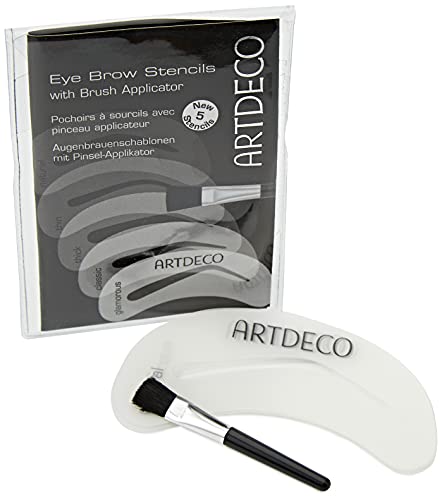 Artdeco Eye Brow Stencils With Brush Applicator Pincel - 80 gr