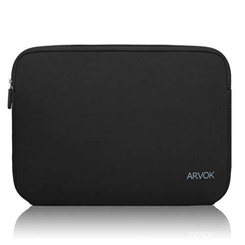 Arvok 17 Pulgadas Funda Protectora para Portátiles/Impermeable Ordenador Portátil Caso/Neopreno del Portátil Bolsa para Acer/ASUS/DELL/Fujitsu/Lenovo/HP/Samsung/Sony (Negro)