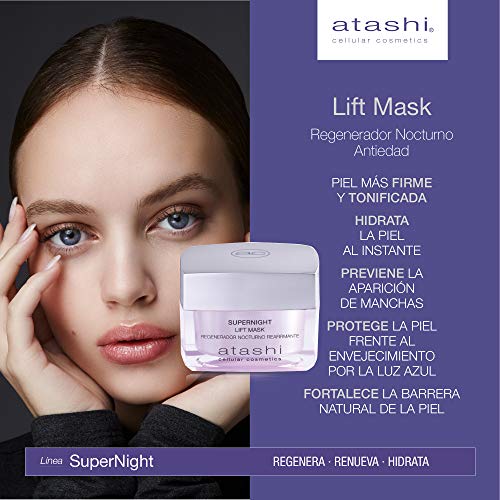 atashi Supernight Lift Mask Monodosis, Regenerador Nocturno Reafirmante| 8ml