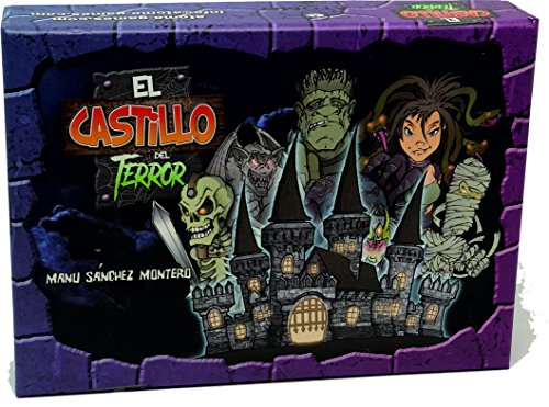 Atomo Games El castillo del Terror | Juego de Mesa infantil para Niños a partir de 6 Años | Juego de Mesa Divertido y Familiar de Cartas