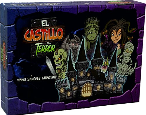 Atomo Games El castillo del Terror | Juego de Mesa infantil para Niños a partir de 6 Años | Juego de Mesa Divertido y Familiar de Cartas