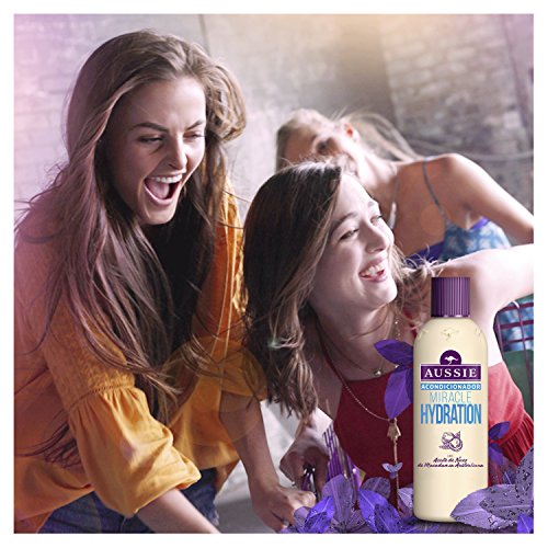 Aussie Miracle Hydration Acondicionador, su Fórmula Milagrosa Acondiciona Intensamente el Cabello Estropeado - 250 ml