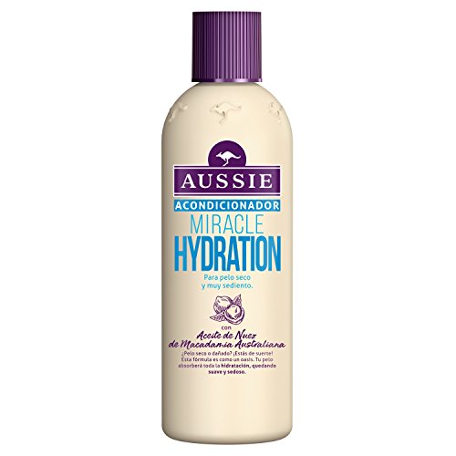 Aussie Miracle Hydration Acondicionador, su Fórmula Milagrosa Acondiciona Intensamente el Cabello Estropeado - 250 ml