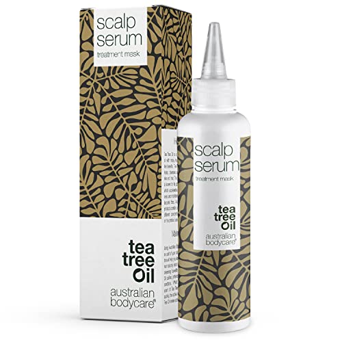 Australian Bodycare Scalp Serum 150 ml | Hidratante para el cuero cabelludo con aceite de árbol del té para caspa, picazón y sequedad | Cuidado diario para psoriasis o eczema | 100% vegano