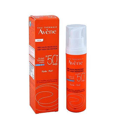 Avene Fluide 50+ Aerosoles de protección solar, 1 pieza x 50 ml