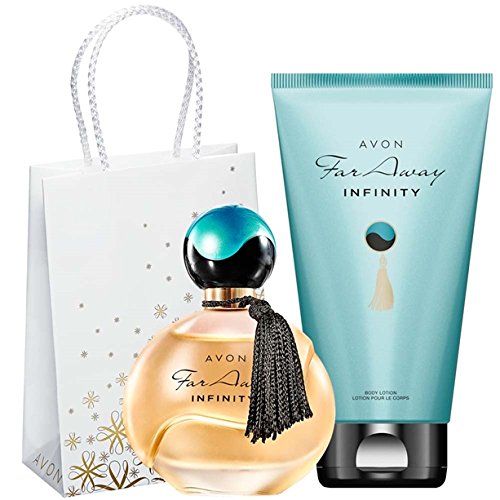 Avon Far Away infinity Juego Eau de Parfum + Loción Corporal