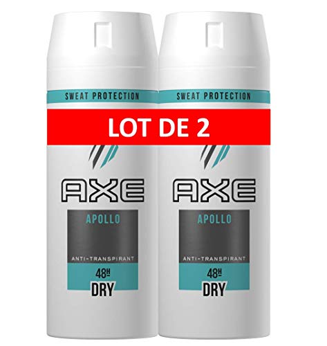 Axe Apollo Desodorante - Paquete de 2 x 150 ml - Total: 300 ml