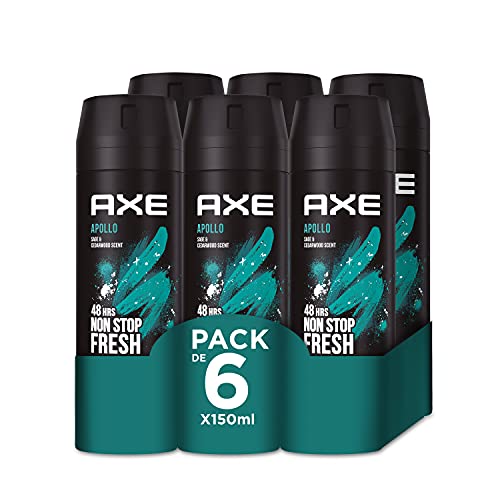 Axe Apollo Rock Desodorante - 150 ml - Pack de 6