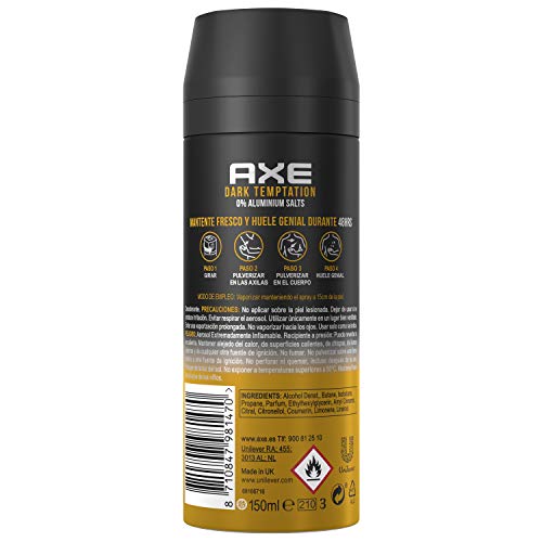 AXE Desodorante Bodyspray Dark Temptation 150 ml