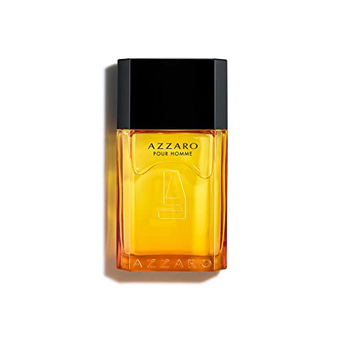 Azzaro pour homme, Eau de Toilette de hombre de Azzaro, Fragancia Amaderada Aromática, 100 ml vaporizador