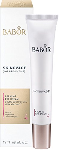 Babor SKINOVAGE Calming Eye Cream Crema para el contorno de ojos sensible, reduce las rojeces, con pantenol, sin perfumes ni colorantes, en formato de 1 x 15ml