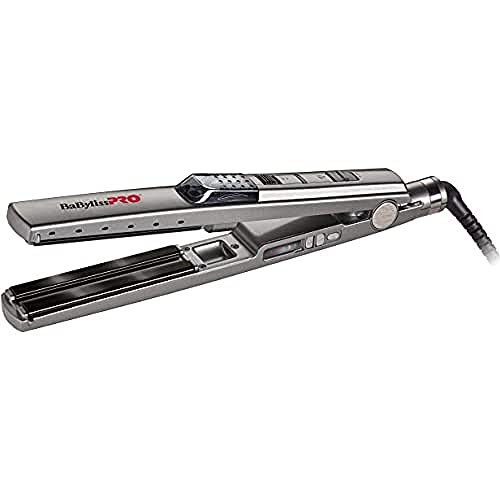 BaByliss BAB2191SEPE Plancha ultrasonidos vapor, color plata (102626)