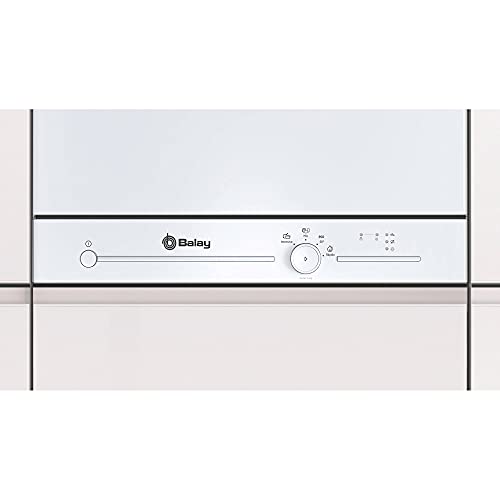 Balay 3VK311BC - Lavavajillas compacto, Para Encimera, Libre Instalación, 55 cm, Color Blanco