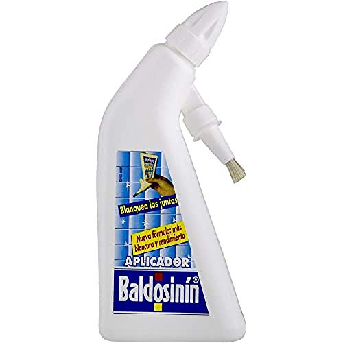 BALDOSININ| Blanquea Juntas | Aplicador Pincel | Contiene Pigmentos Blanqueantes | Uso Directo |No es Necesario Diluir en Agua | Contenido 200 ml