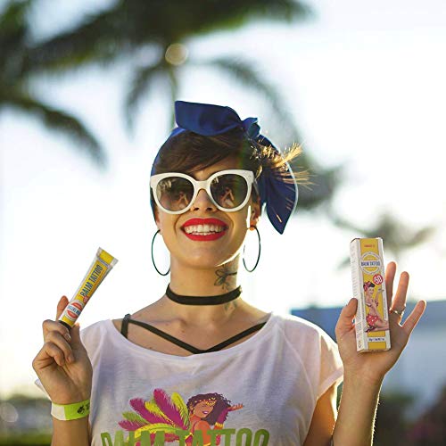 Balm Tattoo Sunblock +75 - Crema Solar para Tatuajes de 30 g - Alta protección UVA + UVB con SPF 50+ - Hidrata y Regenera la Piel - Sin Parabenos ni Colorantes