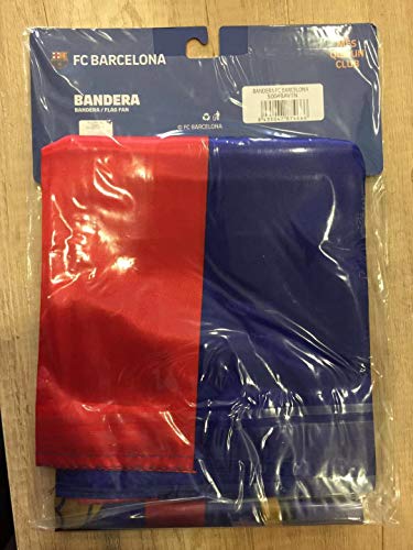 Bandera Vertical del FC. Barcelona - Producto con Licencia - Medidas 100 x150 - Ropa de Polyester