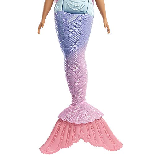 Barbie Dreamtopia - Muñeca Sirena con pelo rosa y top amarillo (Mattel FXT09) , color/modelo surtido