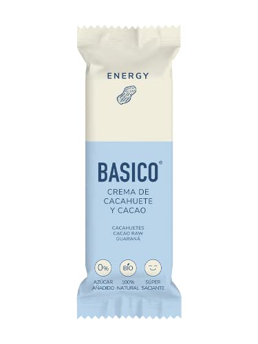 BARRITAS DE PROTEÍNA NATURALES BASICO FOODS. Primer Snack Saludable Y Delicioso. 0% Azúcar Añadido. Naturales, Ecológicas, Veganas. Prueba Todas Nuestras Variedades Con Este Pack Mixto de 14x30g