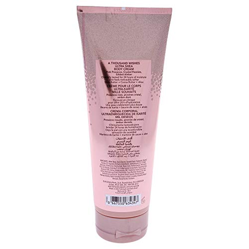 Bath and Body Works A Thousand Wishes Ultra Shea Crema Corporal Para Mujeres 8 Oz Crema Corporal