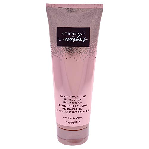 Bath and Body Works A Thousand Wishes Ultra Shea Crema Corporal Para Mujeres 8 Oz Crema Corporal