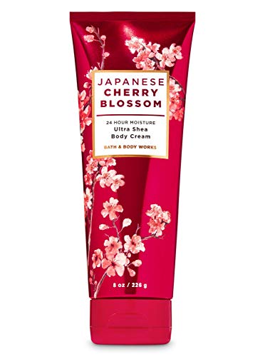 Bath and Body Works Japanese Cherry Blossom 24 Hour Moisture Ultra Shea Body Cream (226 g)