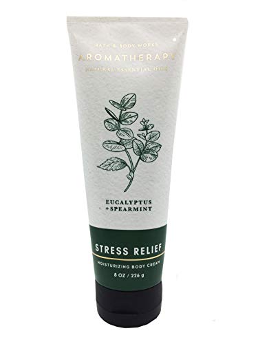 Bath & Body Works Aromatherapy Stress Relief Eucalyptus Spearmint Body Cream 8 oz / 226 g by Bath & Body Works