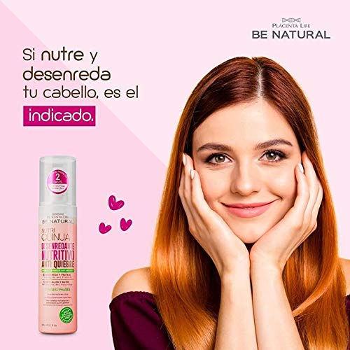 Be Natural Pack Champú, Acondicionador, Mascarilla Y Desenredante Capilar Nutri Quinua, Cabellos Tratados Químicamente O Alisados, color Multicolor, Pack Nutri Quinua