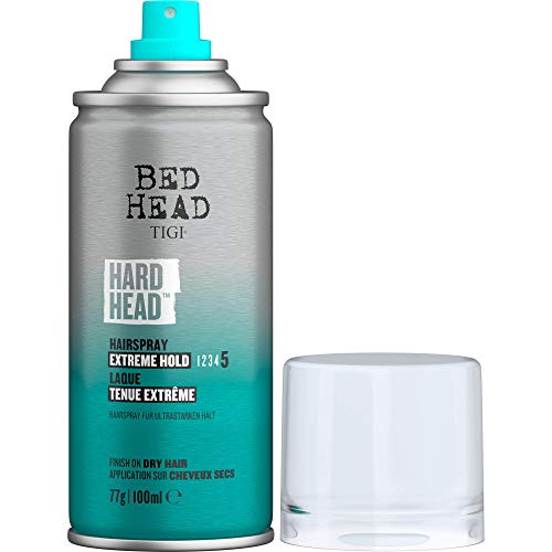 BED HEAD by TIGI Laca de pelo para una fijación superfuerte, tamaño de viaje, 100 ml