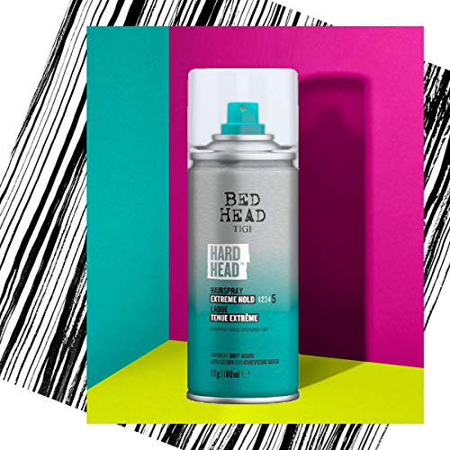 BED HEAD by TIGI Laca de pelo para una fijación superfuerte, tamaño de viaje, 100 ml