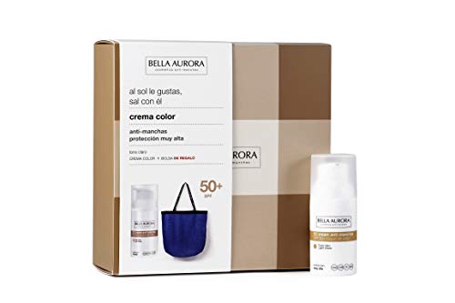 BELLA AURORA CC cream tono claro + bolsa de playa 300 gr, beige