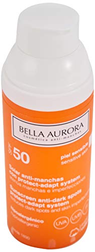 Bella Aurora Solar Anti-Manchas Para Piel Sensible SPF 50, 50 ml