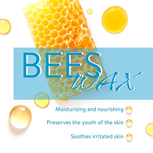 Belle Azul Nose Wax Kit - 120 g - Cera Depilatoria para el Vello de Nariz - Elimina el Vello de forma Rápida e Indolora - Cera de Abeja Ecológica - 20 Aplicadores - Hecho en España