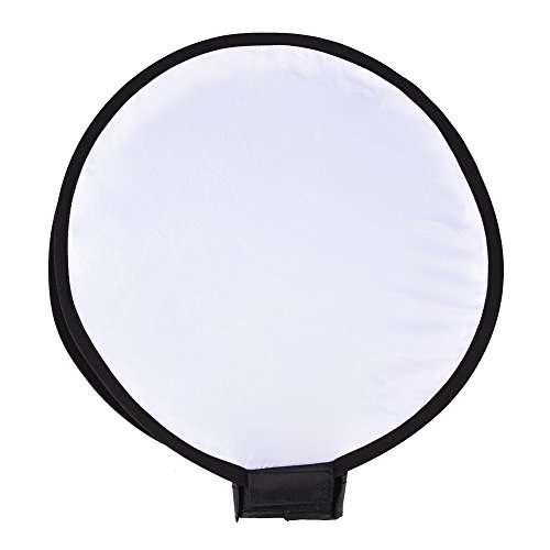 Bewinner 30cm/40cm Mini Softbox portátil Soft Round Round Beauty Speedlite Flash Difusor Softbox con Bolsa de Almacenamiento Universal Round Softbox para cámara Speedlight(Los 40CM)