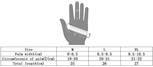 B/H Guantes de Deportes Cálidos de Pantalla Táctil,Guantes Tejidos Impermeables y Cortavientos,Pantalla táctil cálida y Guantes de Terciopelo-Negro_L,Guantes de Entrenamiento cálidos