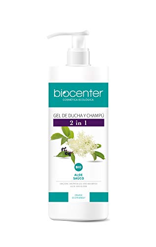 Biocenter Botanical - Gel de ducha y Champú 2 en 1 ecológico - Envase Ecofriendly 500 ml