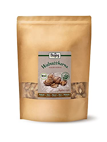 Biojoy Nueces peladas orgánicos, Juglans regia (1 kg Mitades)