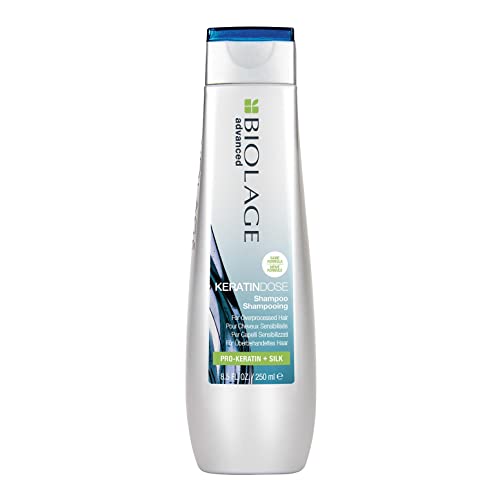 Biolage Advanced, Champú KeratinDose con Pro-Keratina que Protege, Suaviza y da Brillo al Cabello, 250 ml