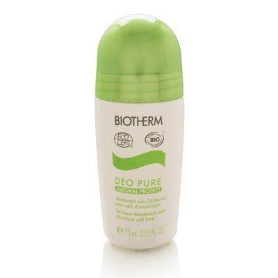 Biotherm Déo Pure, Desodorante Roll-On Biológico, 75 ml