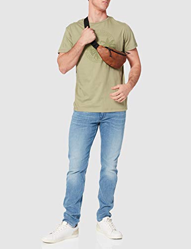 BLEND 20712073 Camiseta, 170115_Oil Green, M para Hombre