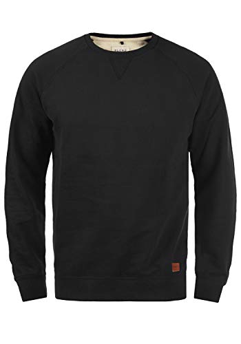 BLEND Alex - Sudadera para Hombre, tamaño:S;color:Black (70155)