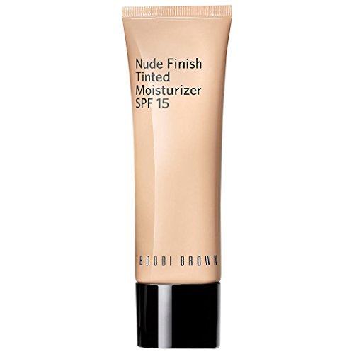 Bobbi Brown Nude Finish Tinted Moisturizer SPF 15, Ligh Tint, 1 unidad (50 ml)