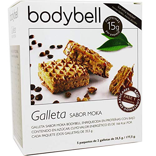 Bodybell Galletas Moka Baja Azucar 10 unidades