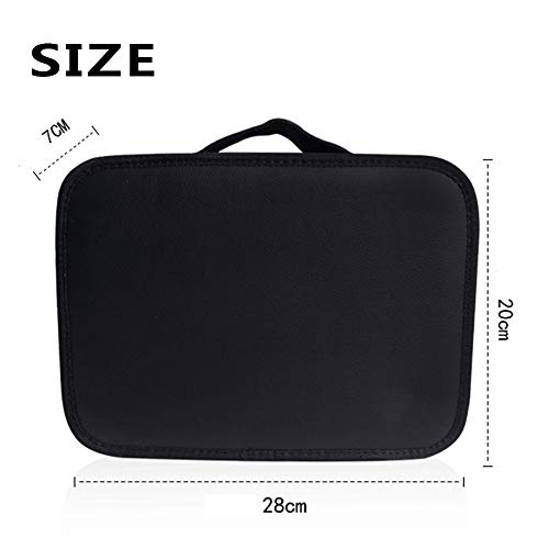 Bolsa de viaje portátil para herramientas de peluquería profesional. Funda de transporte y almacenamiento para maquina de cortar el cabello, peines y tijeras