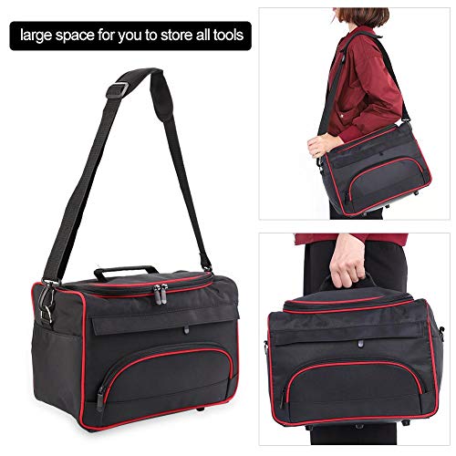 Bolso cosmético Almacenamiento grande Multi-función de peluquería portátil Maquillaje Travel Home Hair Stylist Tool Bag